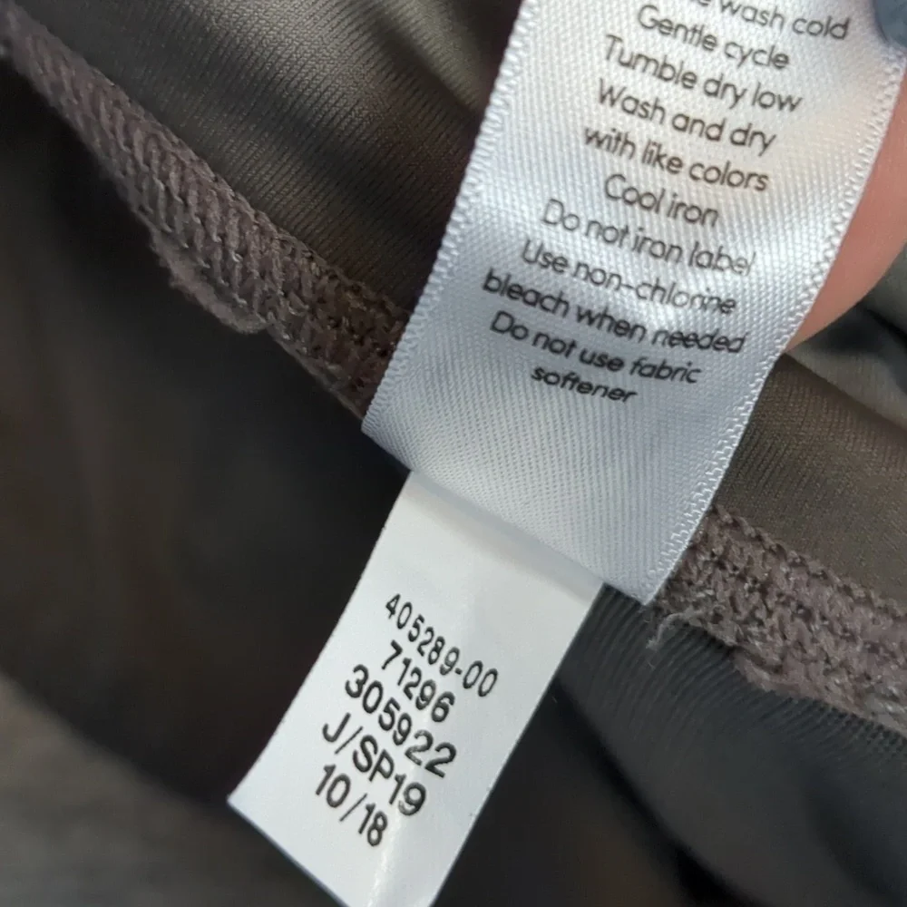 Athleta girl gray leggings size XL (14)
